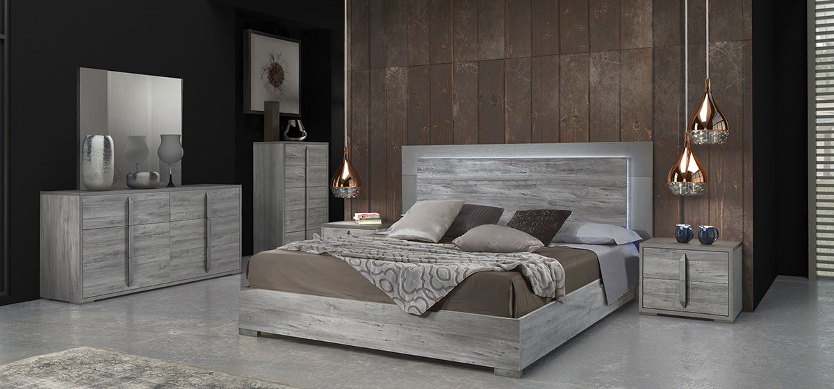 Modern Grey Bedroom