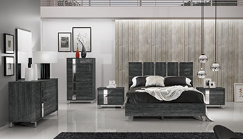 Black high gloss clearance lacquer bedroom furniture