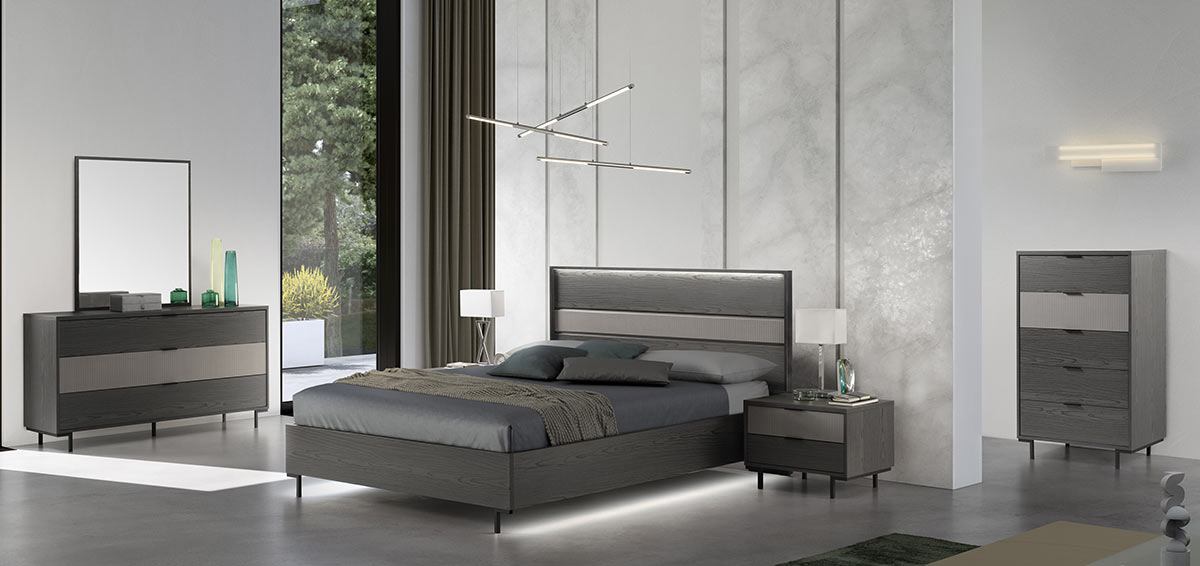 Lifestyle bedroom set from Italy