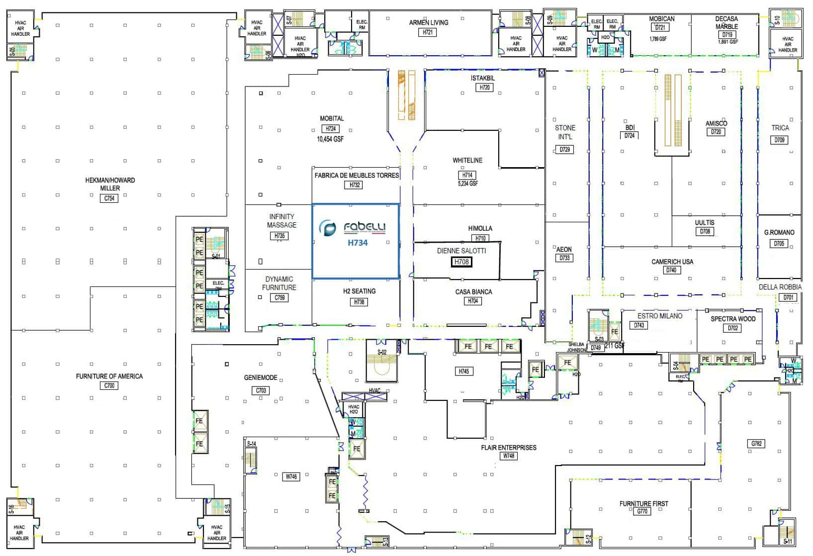 IHFC Floor Plan 7th Floor Hamilton