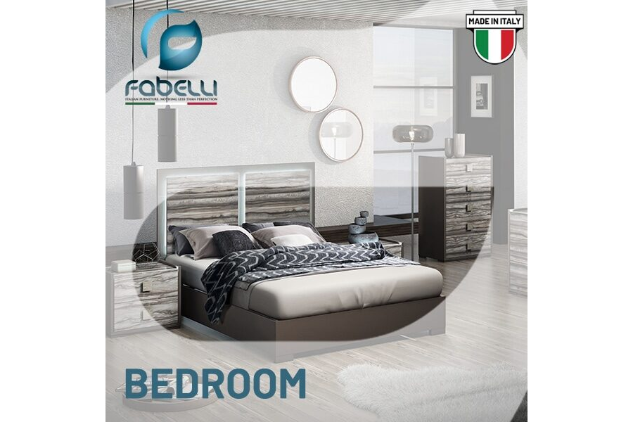 Lacquer & Wood Bedroom Furniture